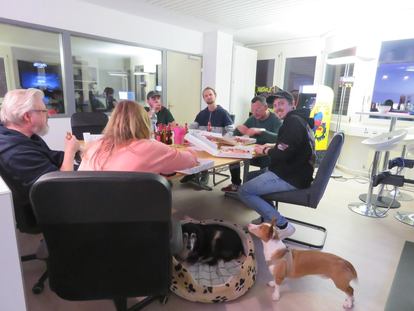 Team-Event: Pac Man eats Pizza