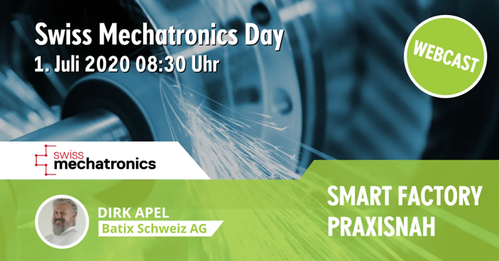 Swiss Mechatronics Day 2020: Ein virtuelles Ereignis