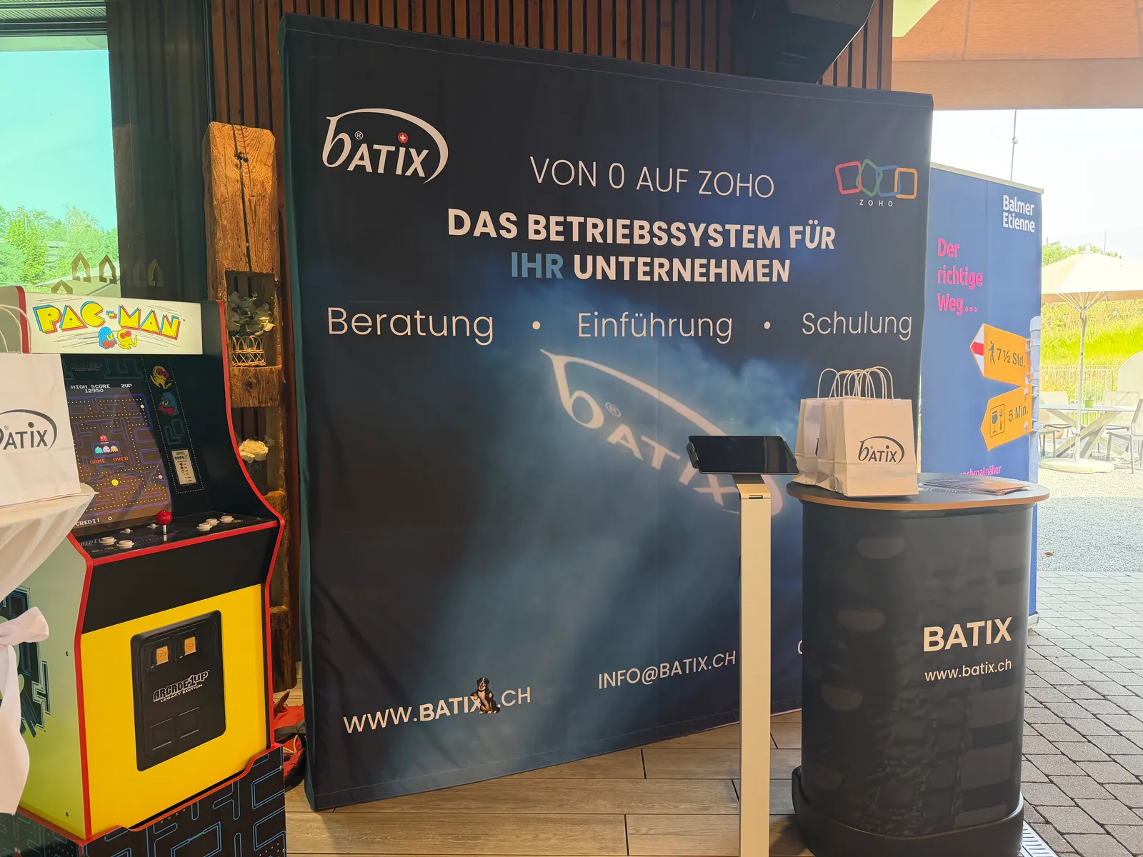 Batix als Sponsor am KMU Fachforum