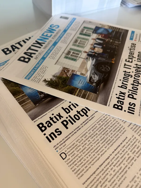 Die erste Ausgabe der Batix News ist da!
