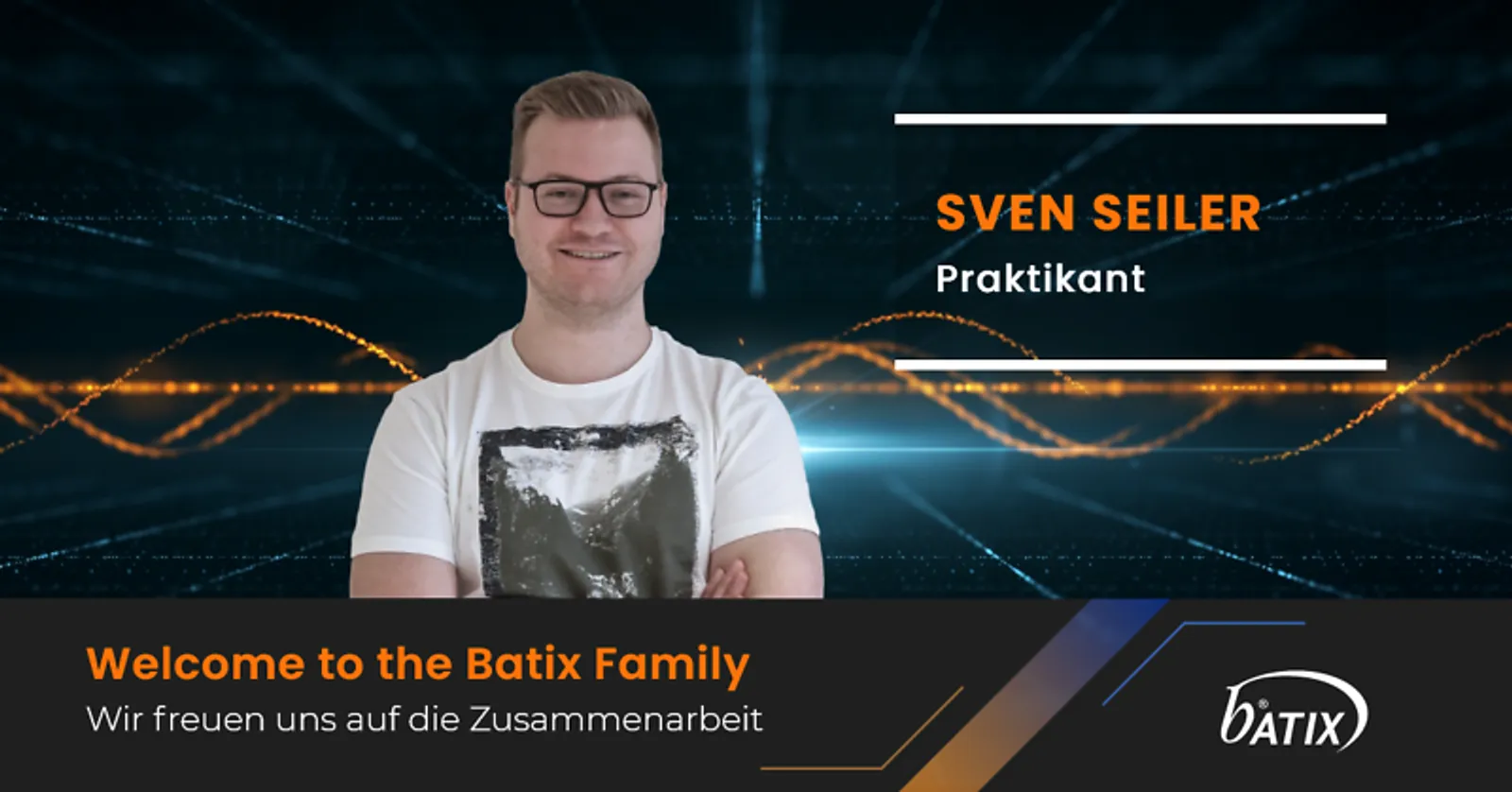 Willkommen Sven im Team Batix